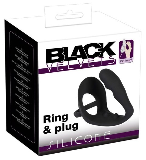 Black Velvets Ring & Plug Black Velvets Ring & Plug