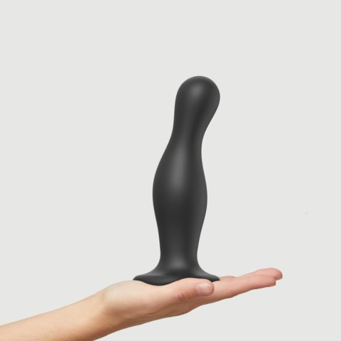 Strap-on-me - Dildo PLUG CURVY BLACK - XL Strap-on-me - Dildo PLUG CURVY BLACK - XL