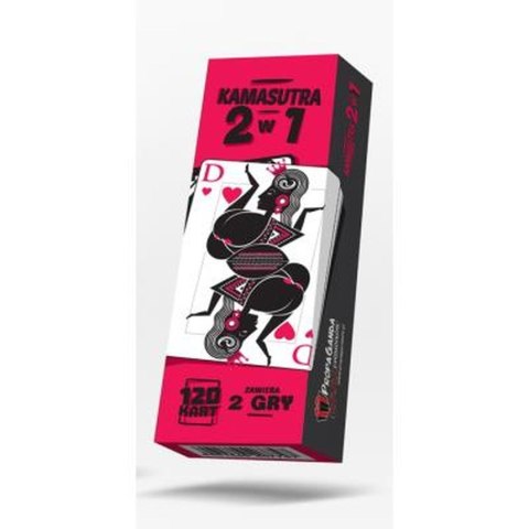 Gry-Gra Karciana KAMASUTRA 2w1 Gry-Gra Karciana KAMASUTRA 2w1