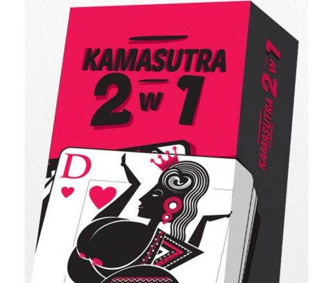 Gry-Gra Karciana KAMASUTRA 2w1 Gry-Gra Karciana KAMASUTRA 2w1