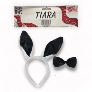 Zestaw Króliczka - Bunny Tiara & Bunny Tail - WYPRZEDAŻ