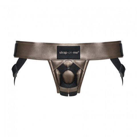 Uprząż strap-on - LEATHERETTE HARNESS CURIOUS - Strap-on-me Uprząż strap-on - LEATHERETTE HARNESS CURIOUS - Strap-on-me