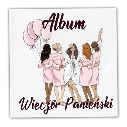 Pamiątkowy album na zdjęcia z Wieczoru Panieńskiego model 2