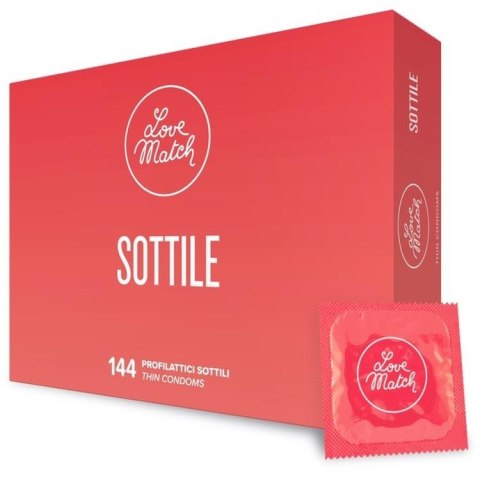 Prezerwatywy-Love Match Sottile - 144 pack Prezerwatywy-Love Match Sottile - 144 pack