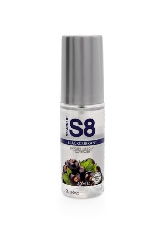 S8 - Żel smakowy na bazie wody - Flavored Lube 50ml Blackcurrant