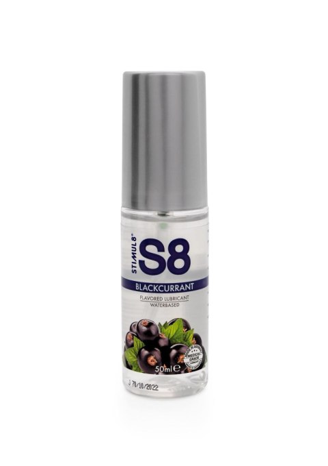 S8 - Żel smakowy na bazie wody - Flavored Lube 50ml Blackcurrant S8 - Żel smakowy na bazie wody - Flavored Lube 50ml Blackcurrant