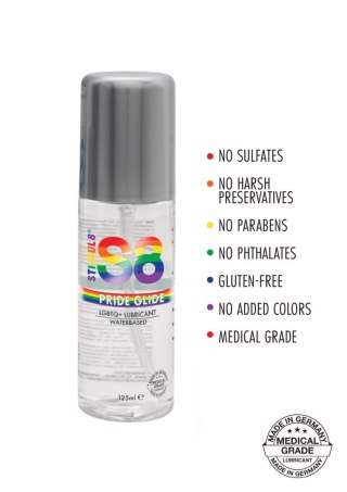 S8 - Żel na bazie wody - Pride Glide Lube 125 ml Natural