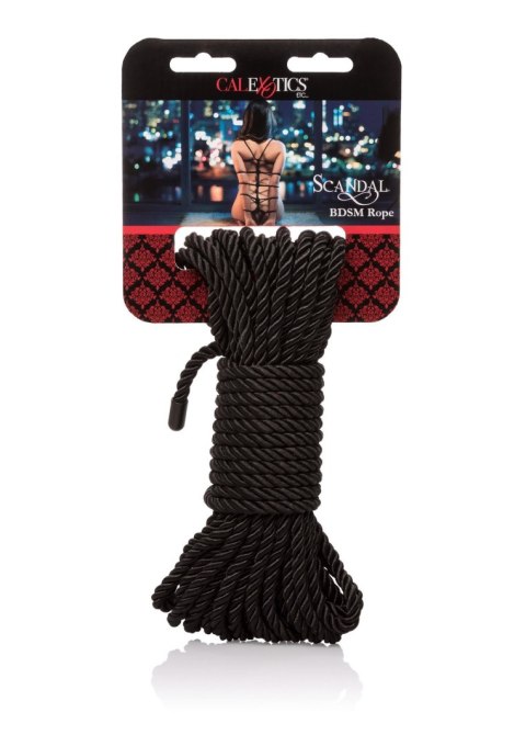 Scandal BDSM Rope 10M Black Scandal BDSM Rope 10M Black