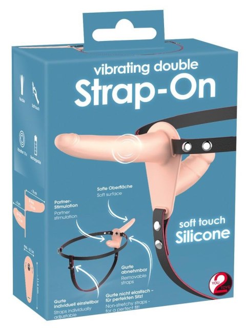 Vibrating Double Strap-On Vibrating Double Strap-On