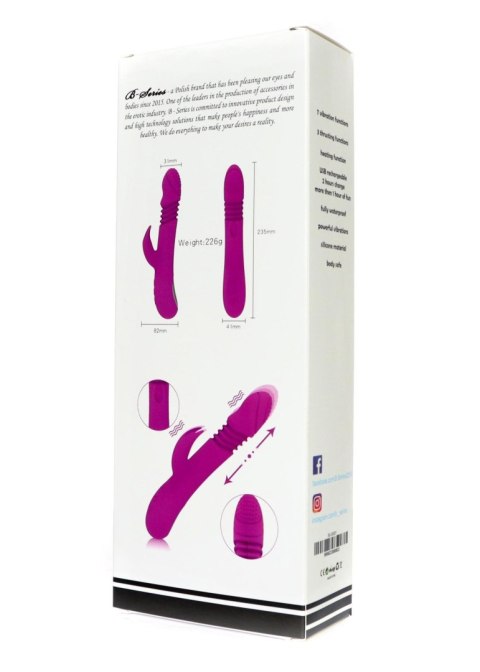 Wibrator-Ella, 7 vibration modes 3 thrusting function, Heating Wibrator-Ella, 7 vibration modes 3 thrusting function, Heating