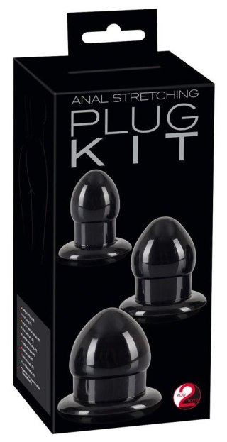 Zestaw 3 korków analnych - Anal Stretching Plug Kit - You2Toys
