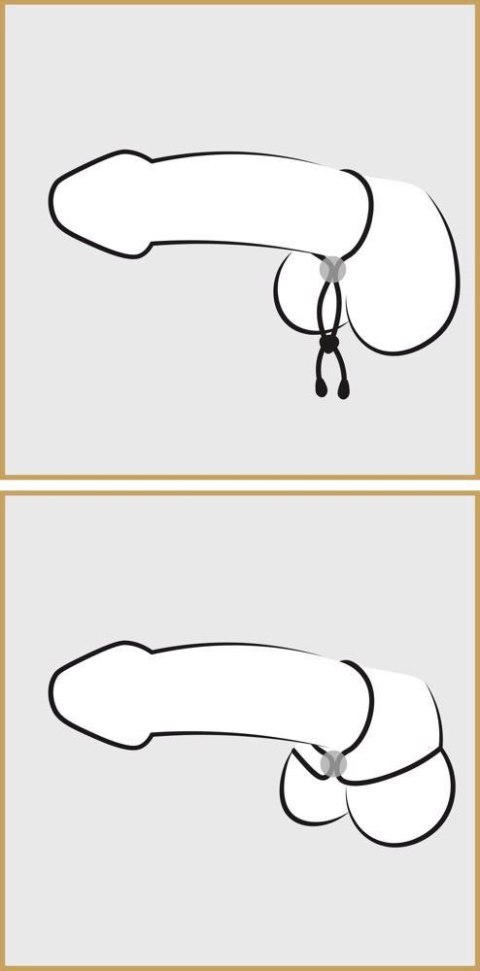 Pierścień - Bad Kitty - cock & ball loop Pierścień - Bad Kitty - cock & ball loop