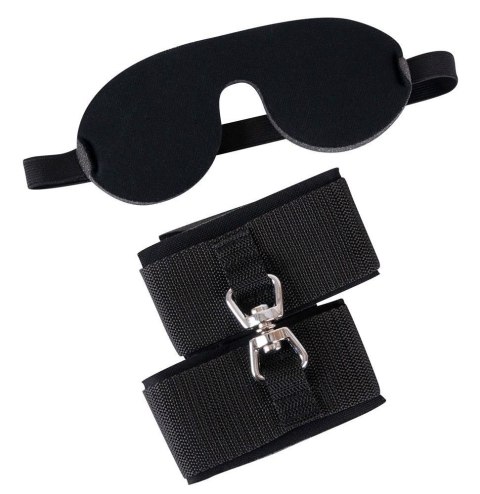 Bad Kitty - Zestaw kajdanki i opaska - Blindfold/Handcuffs Bad Kitty - Zestaw kajdanki i opaska - Blindfold/Handcuffs