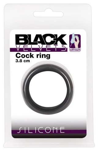 Pierścień erekcyjny - Black Velvets Cock Ring 3.8 cm
