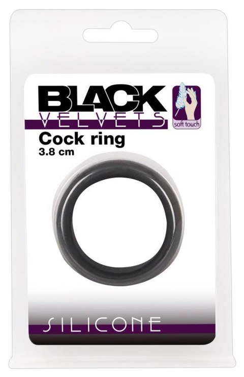 Pierścień erekcyjny - Black Velvets Cock Ring 3.8 cm Pierścień erekcyjny - Black Velvets Cock Ring 3.8 cm