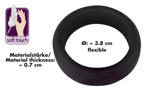 Pierścień erekcyjny - Black Velvets Cock Ring 3.8 cm Pierścień erekcyjny - Black Velvets Cock Ring 3.8 cm