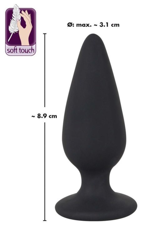 Korek analny - Black Velvets - Heavy plug M 75g Korek analny - Black Velvets - Heavy plug M 75g