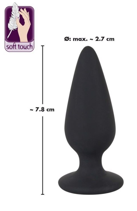 Korek Analny - Black Velvets - Heavy plug S 40g Korek Analny - Black Velvets - Heavy plug S 40g