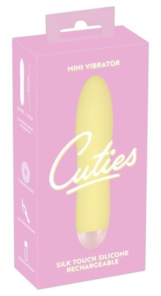 Mini wibrator - Cuties Mini Vibrator yellow