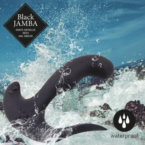 Wibrator analny - FeelzToys - Black Jamba Anal Vibrator Wibrator analny - FeelzToys - Black Jamba Anal Vibrator