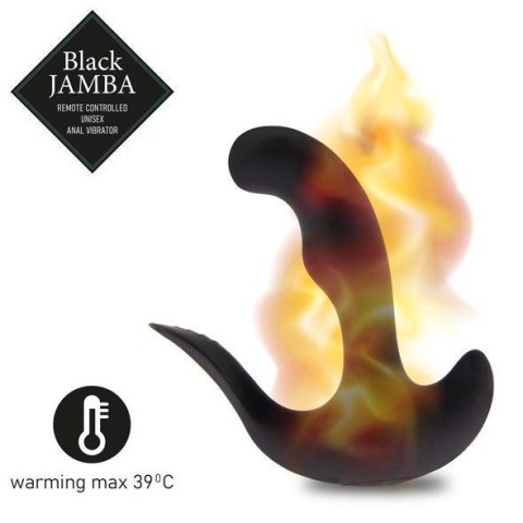 Wibrator analny - FeelzToys - Black Jamba Anal Vibrator Wibrator analny - FeelzToys - Black Jamba Anal Vibrator