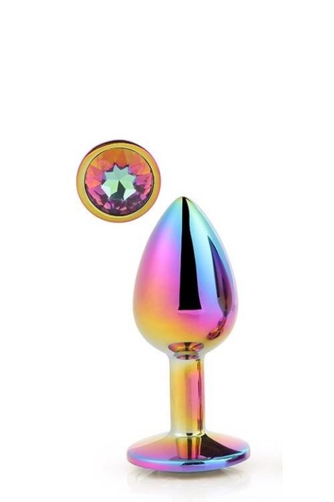 Kolrek analny z kryształkiem - GLEAMING LOVE MULTICOLOUR PLUG MEDIUM Kolrek analny z kryształkiem - GLEAMING LOVE MULTICOLOUR PLUG MEDIUM