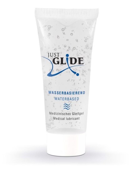 Just Glide - Lubrykant na baziwe wody - 20 ml