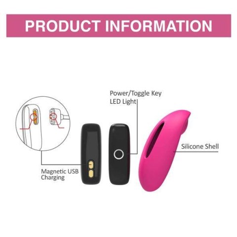 Masażer łechtaczki sterowany aplikacją - Magic Motion - Candy Smart Wearable Vibe Masażer łechtaczki sterowany aplikacją - Magic Motion - Candy Smart Wearable Vibe