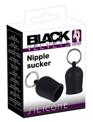 Przyssawki na sutki - Nipple Suckers - Black Velvets