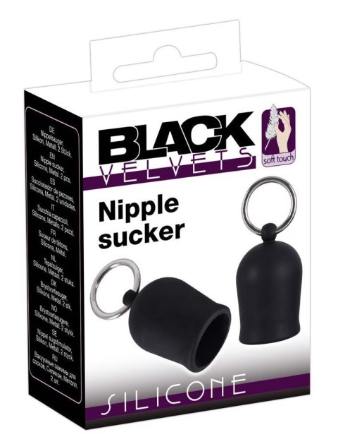 Przyssawki na sutki - Nipple Suckers - Black Velvets Przyssawki na sutki - Nipple Suckers - Black Velvets