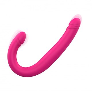 Wibrujące podwójne dildo - ORGASMIC DOUBLE DO - Dorcel