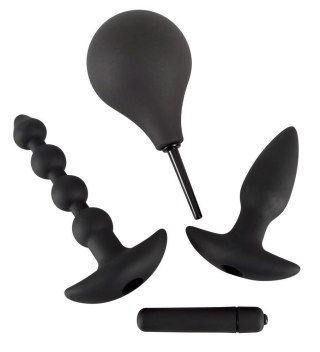 Zestaw 4 zabawek analnych - Sex Kit - Black Velvets