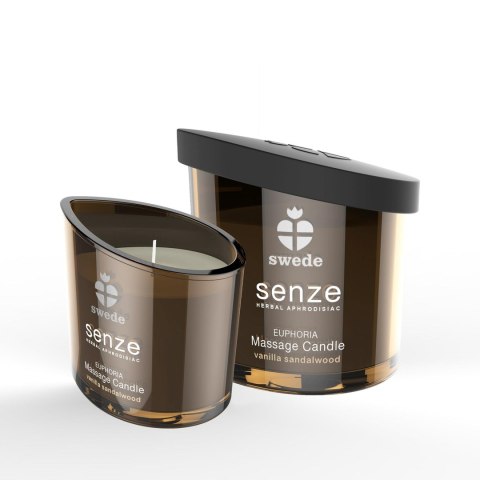 Swede - Świeca do masażu - Senze Euphoria Massage Candle Vanilla Sandalwood Swede - Świeca do masażu - Senze Euphoria Massage Candle Vanilla Sandalwood