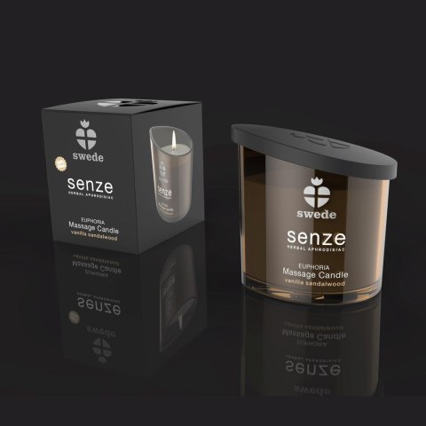 Swede - Świeca do masażu - Senze Euphoria Massage Candle Vanilla Sandalwood Swede - Świeca do masażu - Senze Euphoria Massage Candle Vanilla Sandalwood