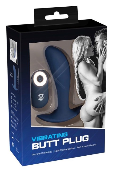 Wibrujący korek analny - Vibrating Butt Plug - You2Toys Wibrujący korek analny - Vibrating Butt Plug - You2Toys