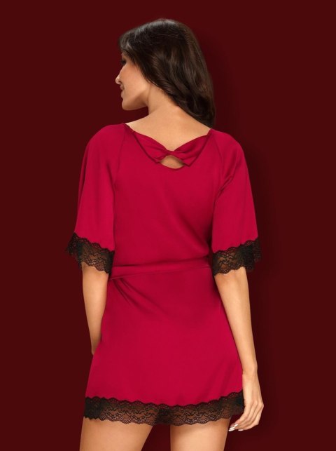 Obsessive - Szlafrok - Sensuelia szlafrok czerwony S/M Obsessive - Szlafrok - Sensuelia szlafrok czerwony S/M