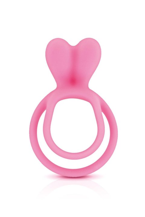 Podwójny pierścień erekcyjny - DOUBLE COCKRING PINK
