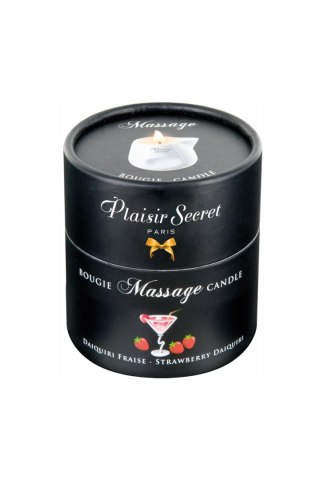 Plaisir Secret - Świeca do masażu - DAIKIRI FRAISE 80ML