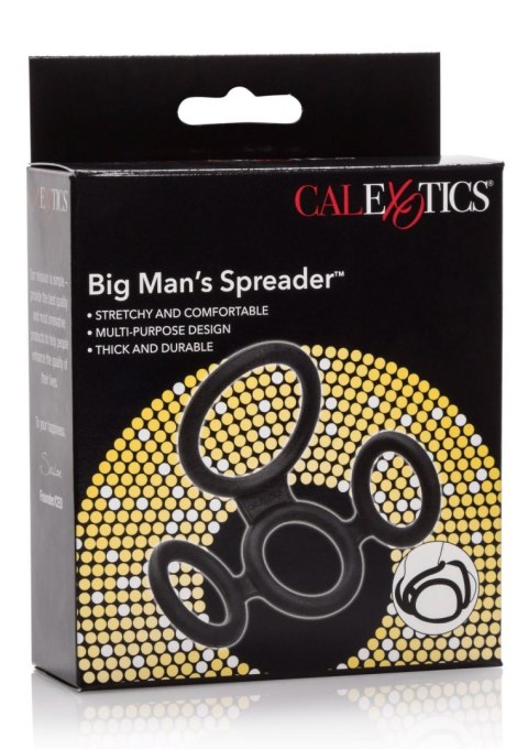 Pierścień erekcyjny - Big Man S Spreader Black Pierścień erekcyjny - Big Man S Spreader Black