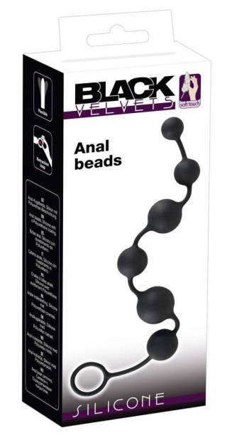 Koraliki analne - Black Velvets Anal Beads