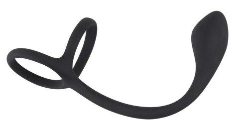 Korek analny z pierścieniem - Black Velvets Cock + Ball ring Korek analny z pierścieniem - Black Velvets Cock + Ball ring