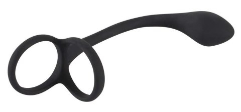 Korek analny z pierścieniem - Black Velvets Cock + Ball ring Korek analny z pierścieniem - Black Velvets Cock + Ball ring