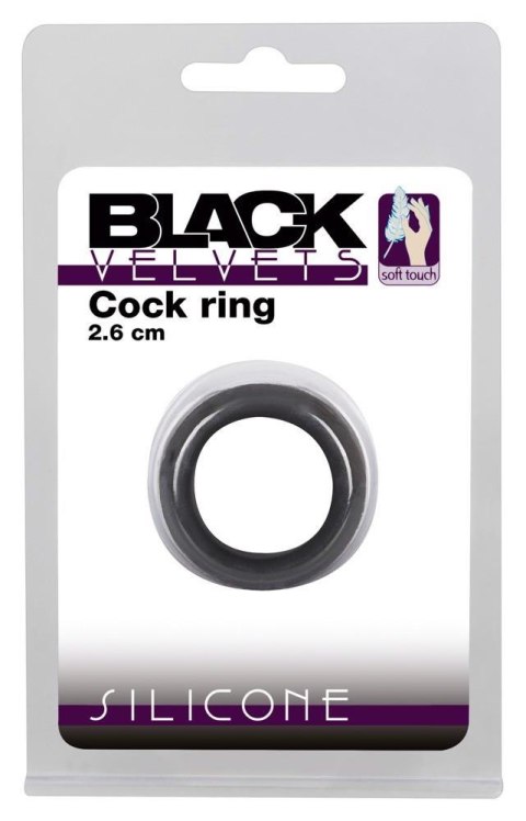 Pierścień erekcyjny - Black Velvets Cock Ring 2.6 cm Pierścień erekcyjny - Black Velvets Cock Ring 2.6 cm