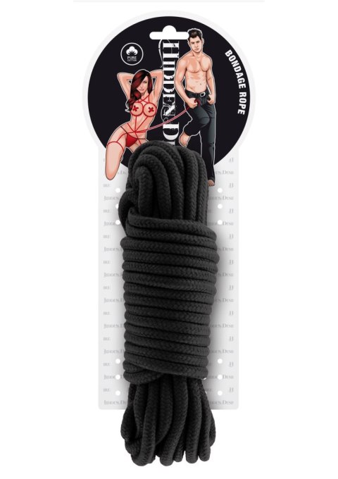 Lina - Bondage Rope 10M Black - Hidden Desire Lina - Bondage Rope 10M Black - Hidden Desire