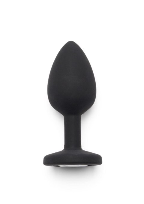 Korek analny z kryształkiem - Diamond Booty Jewel Small Black Korek analny z kryształkiem - Diamond Booty Jewel Small Black