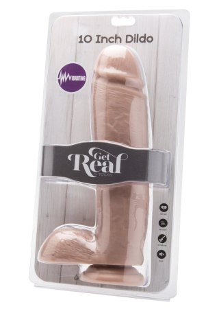 Wibrator 25,5 cm Balls Vibrator Light skin tone
