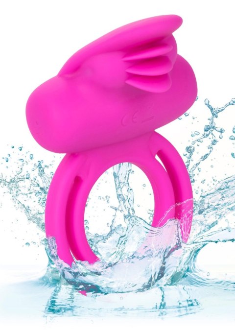 Podwójny pierścień wibrujący - Dual Clit Flicker Enhancer Pink Podwójny pierścień wibrujący - Dual Clit Flicker Enhancer Pink