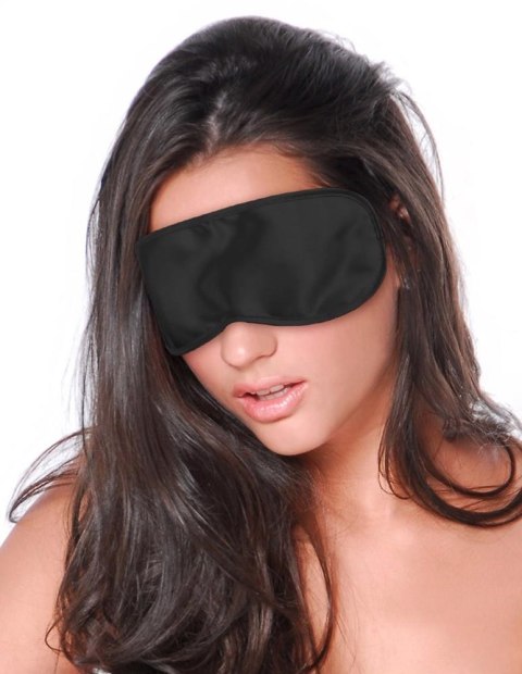 Fetish Fantasy - Maska na oczy - FFS Satin Love Mask Black Fetish Fantasy - Maska na oczy - FFS Satin Love Mask Black