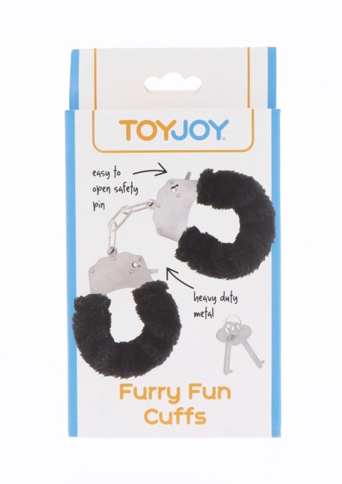 Kajdanki - Furry Fun Cuffs Black Kajdanki - Furry Fun Cuffs Black