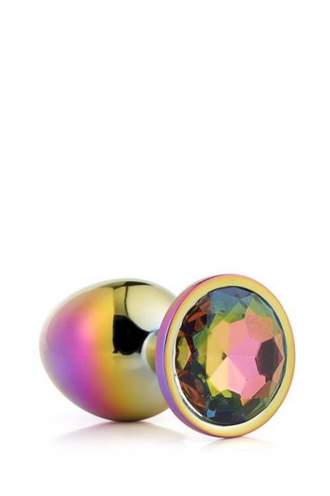 Korek analny z kryształkiem - GLEAMING LOVE MULTICOLOUR PLUG SMALL Korek analny z kryształkiem - GLEAMING LOVE MULTICOLOUR PLUG SMALL